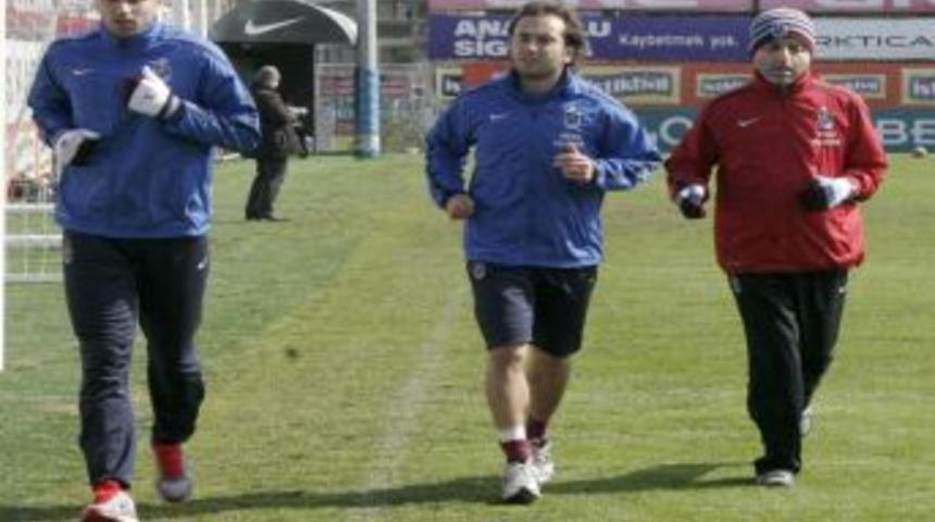 Trabzonspor'da Sivasspor ma&ccedil;ı hazırlıkları s&uuml;r&uuml;yor