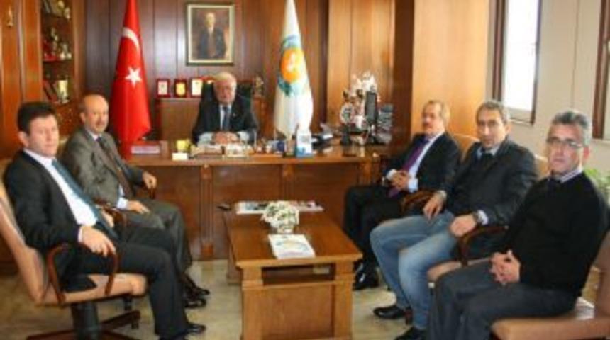 Belediye-İş, Ak&ccedil;ay Belediye Başkanı İnceoğlu&rsquo;nu ziyaret etti