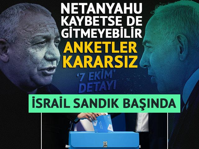 Netanyahu kaybetse de gitmeyebilir! İsrail sandık başında: Anketlerde Eisenkot ile kafa kafaya