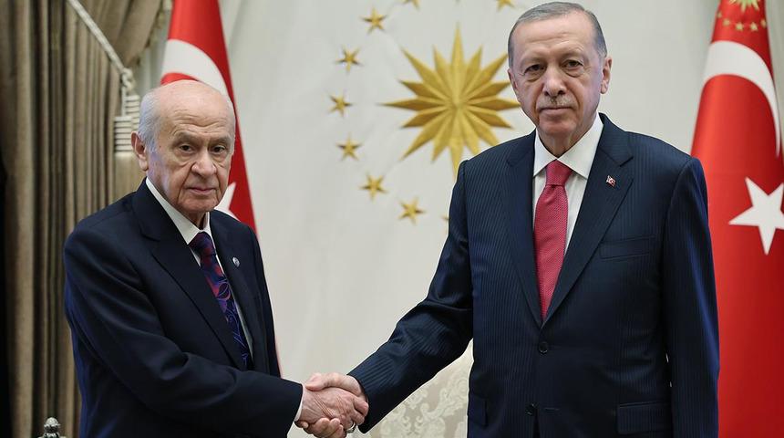 Cumhurbaşkanı Erdoğan Bahçeli'yle görüşecek