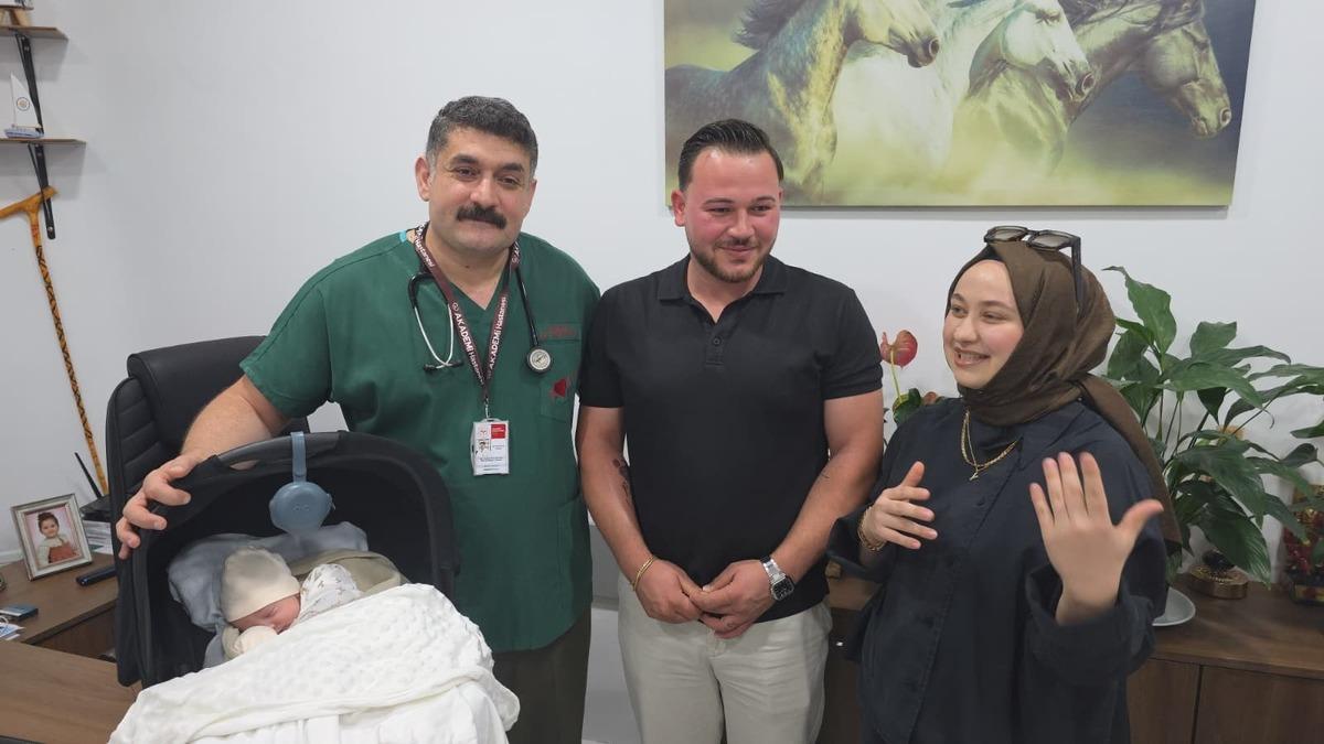 Acil serviste başlayan hikaye bebeğin ismiyle taçlandı: "Büyük bir gurur" 1