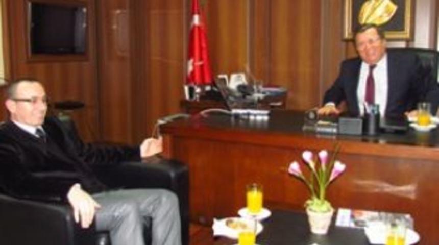 Kaymakam Kıcıroğulu MESKİ'yi ziyaret etti