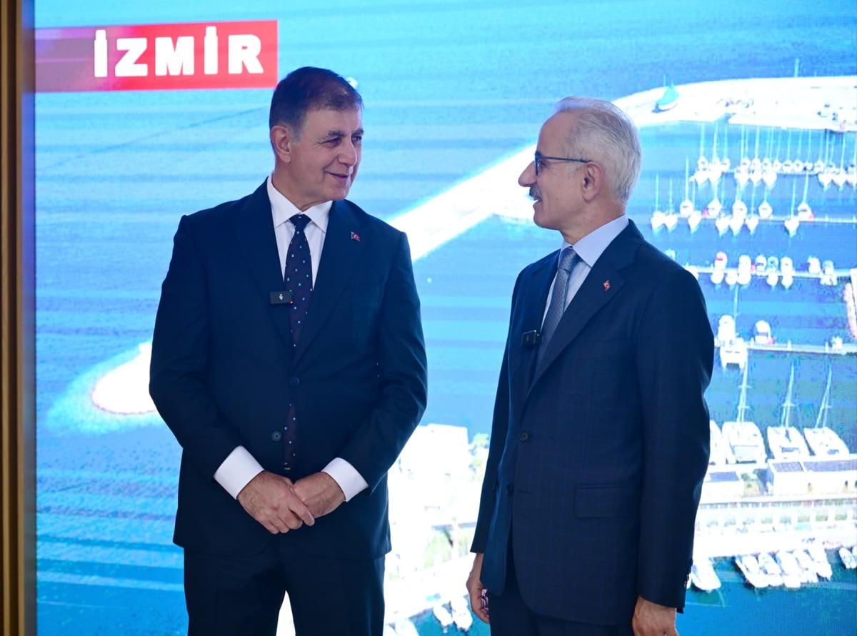 İzmir&rsquo;in ulaşımı i&ccedil;in ortak adım! Bakan Uraloğlu ve Cemil Tugay bir araya geldi 3