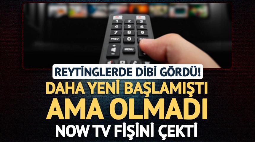 Reytinglerde sıfırı g&ouml;rd&uuml;! Hemen fişi &ccedil;ekildi