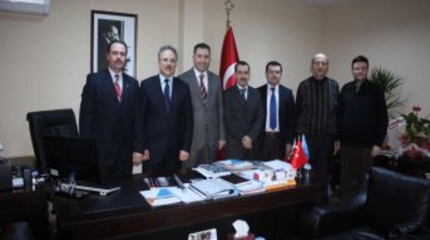 T&Uuml;TEV y&ouml;netiminden Rekt&ouml;r Bekdemir&rsquo;e ziyaret