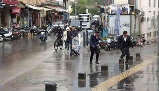 Kilis’te kuvvetli yağış etkili oldu