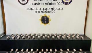 5 bin 656 adet sentetik ecza ele geçirildi