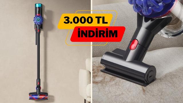 Kablosuz temizlikte 3.000 TL indirim: Dyson V10 Konical 
