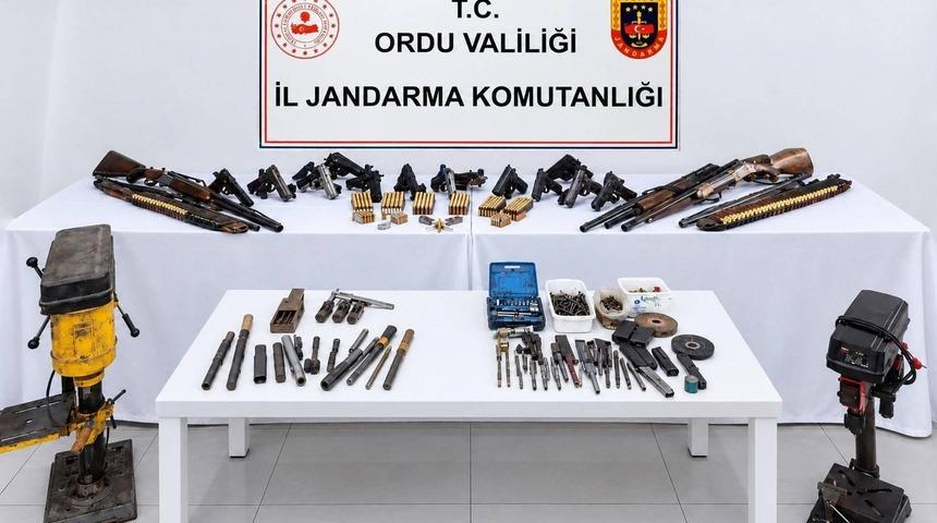 Ordu’da silah kaçakçılığı operasyonunda 2 gözaltı