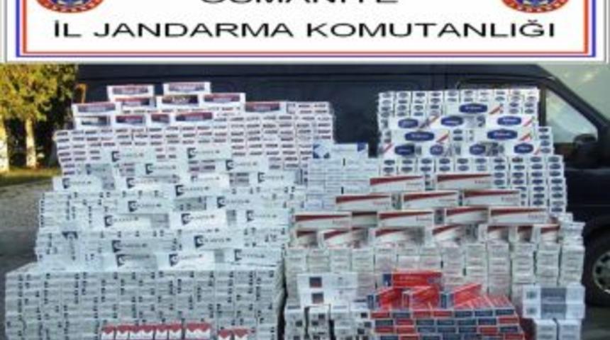 Osmaniye'de esrar ve kaçak sigara operasyonu