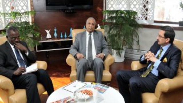 Sudan Büyükelçisi'nden Başkan Ak'a ziyaret