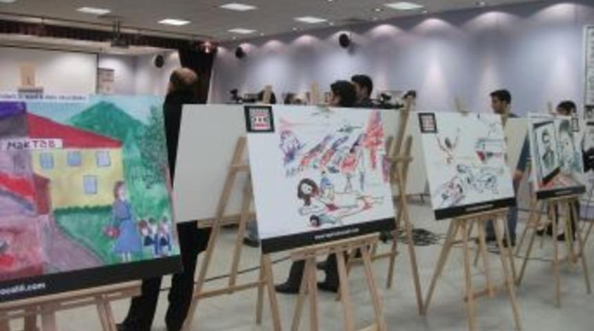 Hocalı katliamı Taksim&rsquo;de sergileniyor