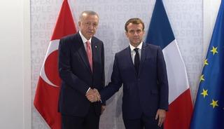 Cumhurbaşkanı Erdoğan, Macron ile telefonda görüştü