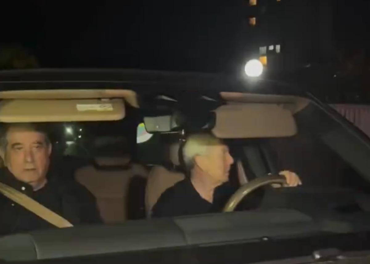 Aziz Yıldırım Samandıra dan ayrılırken park halindeki araca &ccedil;arptı! 1