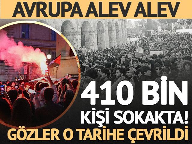 Avrupa alev alev! Gözler şimdi verilen yeni tarihe çevrildi!