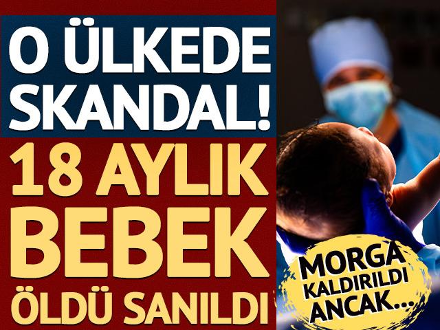 ABD'de skandal! 18 aylık bebek öldü denilerek morga kaldırıldı ama...