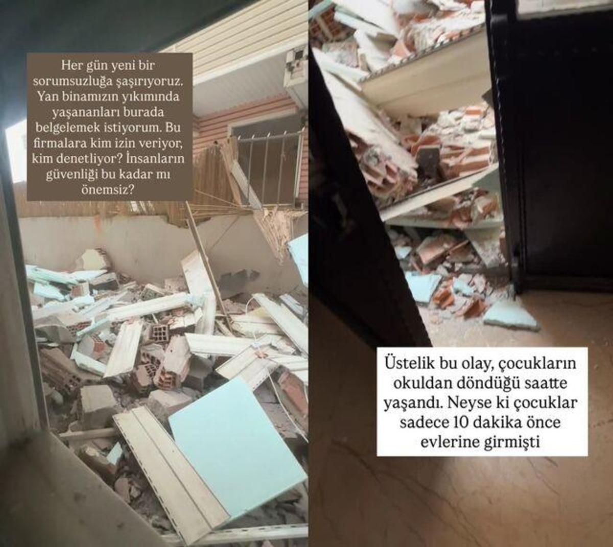 Alina Boz’un annesi Olga Boz dan yıkım tepkisi! “İnsan güvenliği bu kadar mı önemsiz?” 2