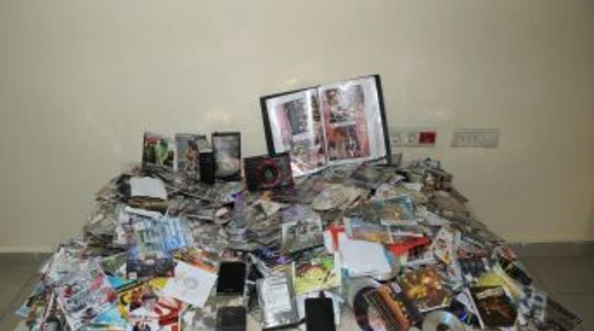 Osmaniye&rsquo;de bin 759 adet korsan CD ele ge&ccedil;irildi