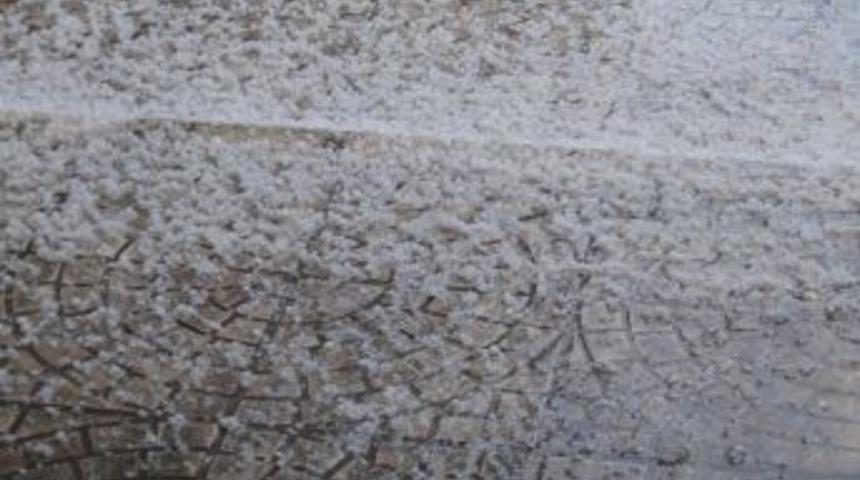 Hatay&rsquo;da dolu etkili oluyor