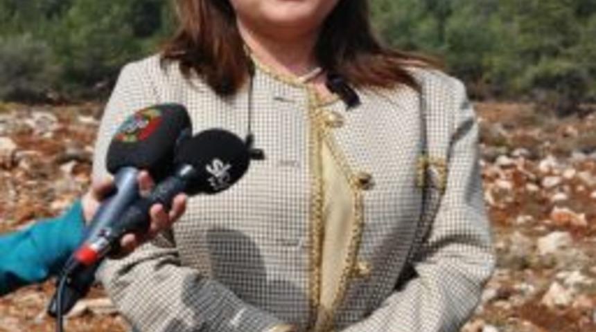 İzmirli basın &ccedil;alışanları Ege Telgraf Gazetesi koruluğuna fidan dikti