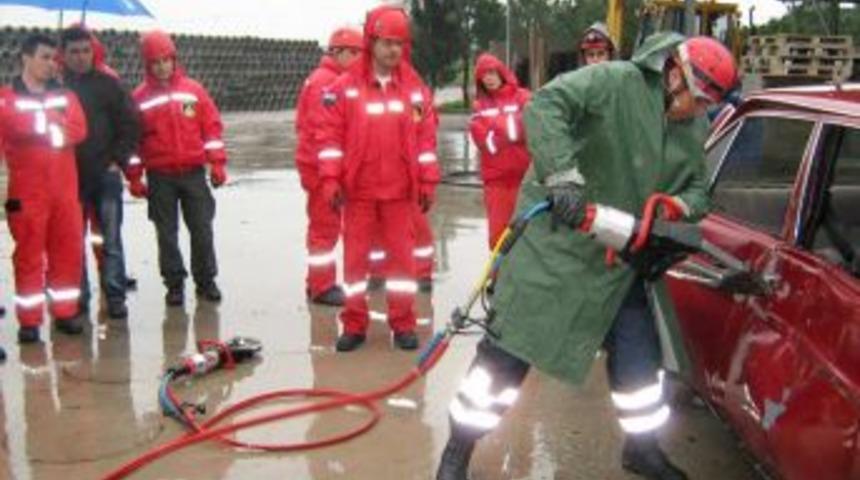 Kocaeli İtfaiyesi,eğitimde Belediyeler Birliği ile işbirliğini sürdürüyor