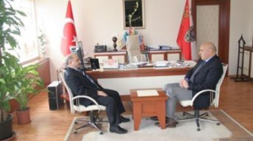 &Ccedil;etin'den İl Emniyet M&uuml;d&uuml;rl&uuml;ğ&uuml;'ne ziyaret