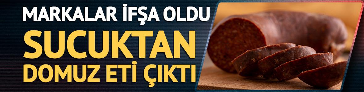 Sucuktan domuz eti &ccedil;ıktı! Markalar tek tek ifşa oldu