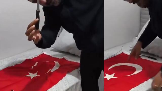 Öğretmenin Atatürk ve Türk bayrağına yönelik hareketleri çileden çıkarttı!