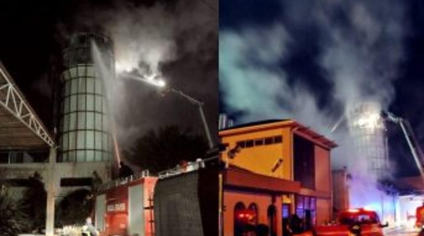 İneg&ouml;l'de korkutan yangın