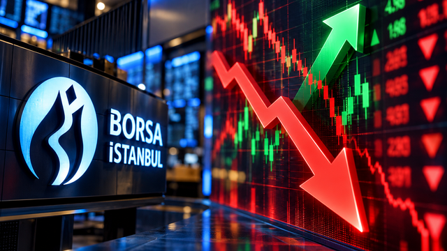 Borsada kırmızı tablo: Y&uuml;kselen ve d&uuml;şen hisseler
