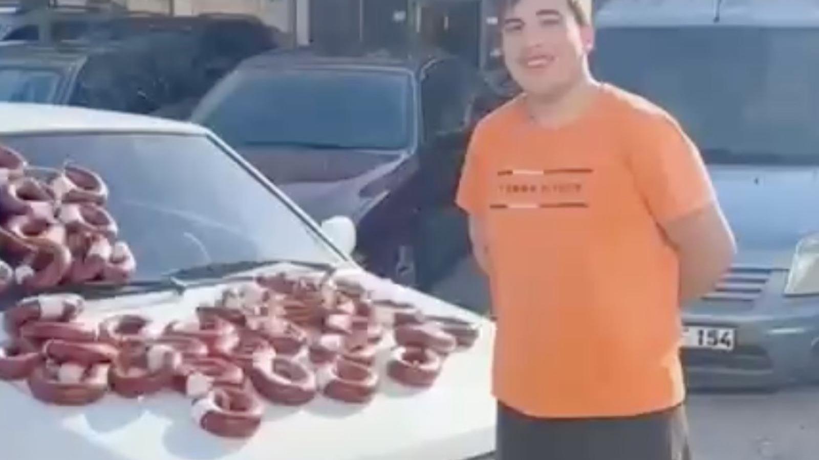 Otomobilini 100 kilo dana sucuğuyla takas etti! 🚘