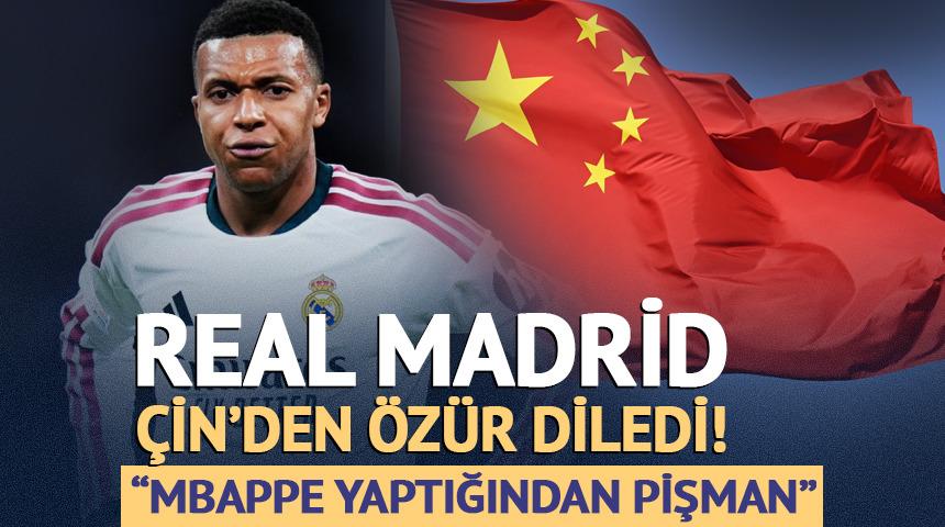 Real Madrid, &Ccedil;in'den &ouml;z&uuml;r diledi! Mbappe krizi son s&uuml;rat devam ediyor