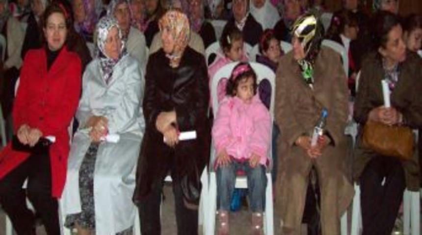 Gelendostlu bayanlar yarıştı