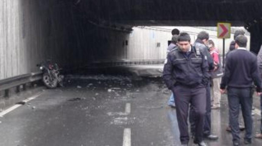 Alt geçitteki patlama polisi alarma geçirdi