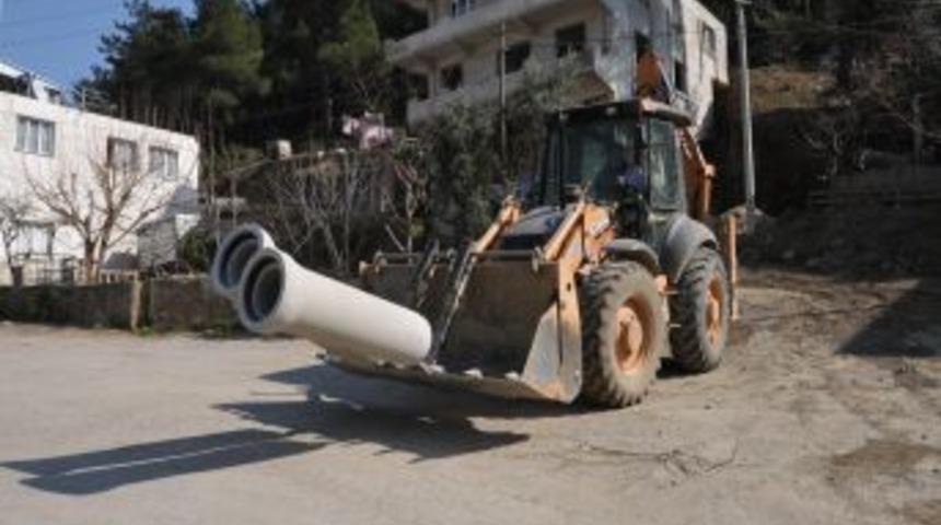 İzmir Kavaklıdere'deki kanal çalışmaları haziranda bitecek