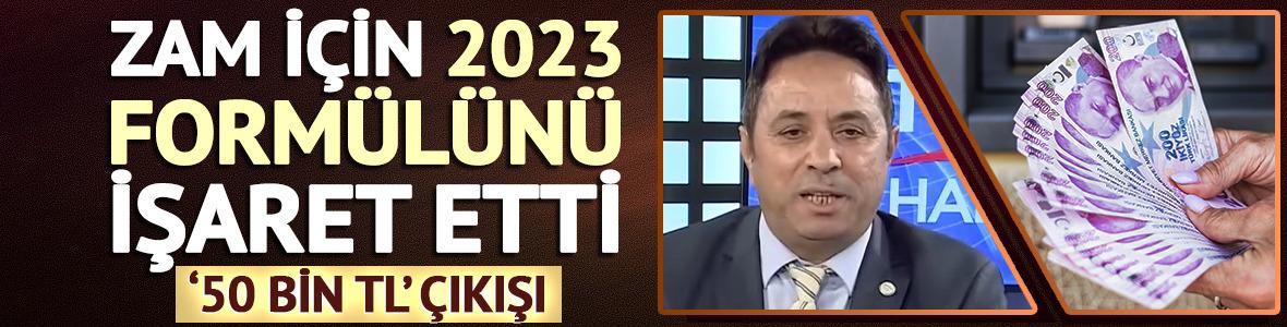 İsa Karakaş zam i&ccedil;in 2023 form&uuml;l&uuml;n&uuml; işaret etti