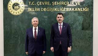 Bakan Kurum, Mansur Yavaş'la görüştü! Cumhurbaşkanı Erdoğan detayı...