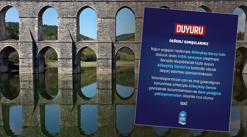 Belediyeden o bölge için tehlikeli uyarı: 'Dere ve dere yataklarına yaklaşmayın'