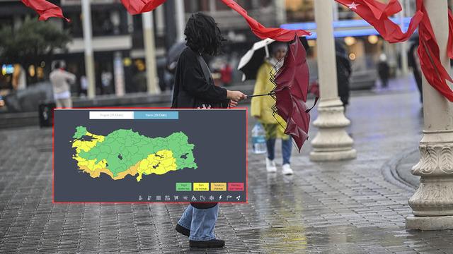 Meteoroloji uyardı! İstanbul'un t&uuml;m il&ccedil;elerinde bekleniyor