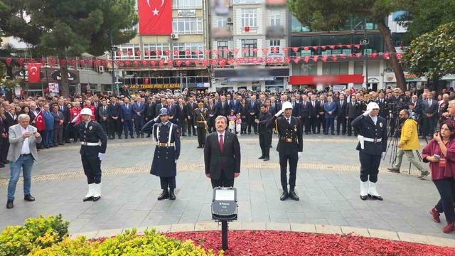 1919 metrelik bayraklı "Cumhuriyet Yürüyüşü" 7