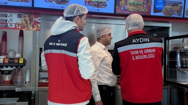 Menülerdeki kalori bilgileri de denetlendi
