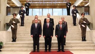 Milli Savunma Bakanı Güler, Bulgaristan ve Romanya'dan mevkidaşlarıyla ortak basın toplantısında konuştu