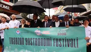Trabzon Gastronomi Festivali kortej yürüyüşü ile başladı