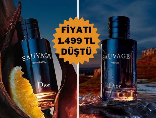 Erkeklerin favorisi Christian Dior Sauvage parfüm indirimde! 