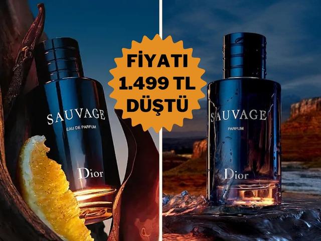 Erkeklerin favorisi Christian Dior Sauvage parf&uuml;m indirimde! 