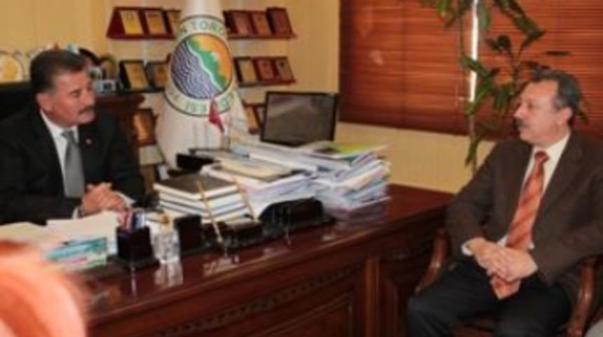 Mimarlar&rsquo;dan Başkan Tuna'ya ziyaret