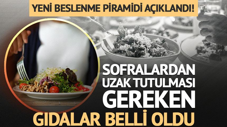 Sofralardan uzak tutulması gereken gıdalar belli oldu