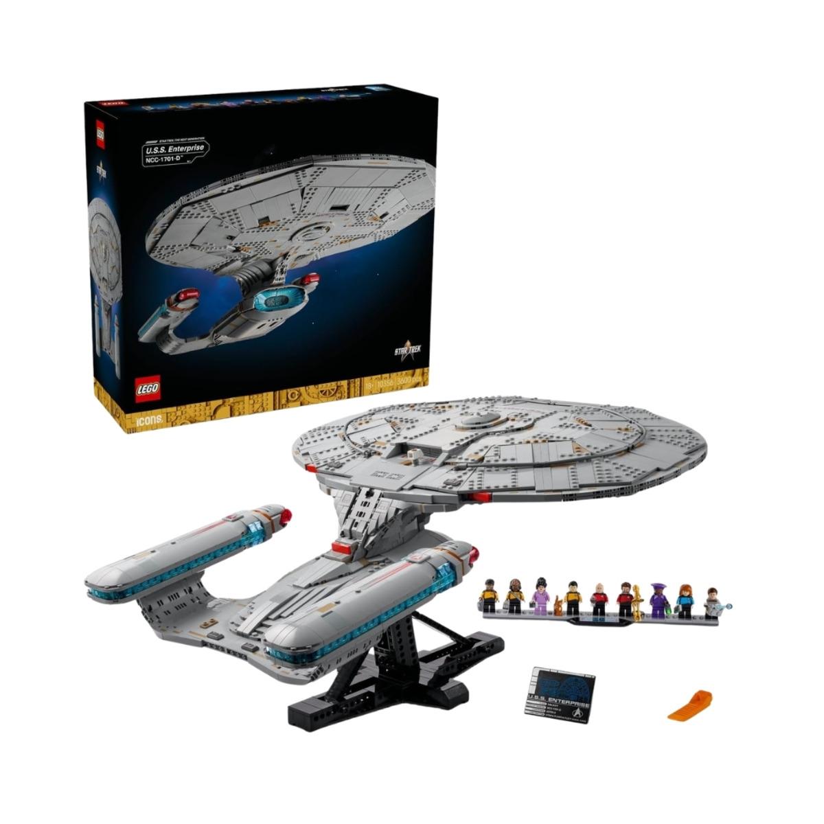 Bilim kurgu efsanesini yeniden yaratın: LEGO Star Trek Enterprise Seti indirimde 1