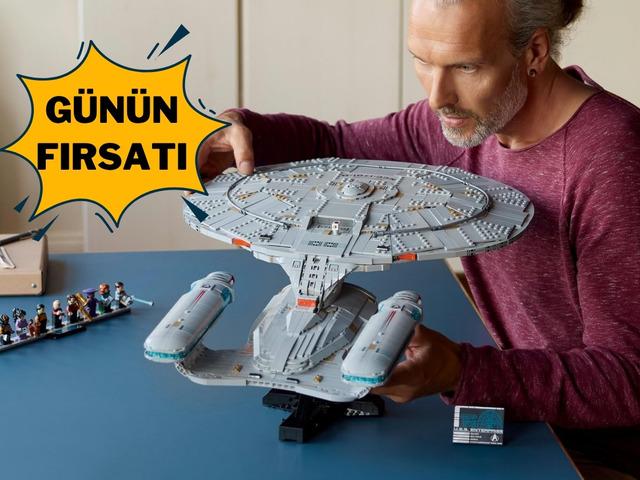 Star Trek tutkunlarına &ouml;zel: LEGO Enterprise seti indirimde