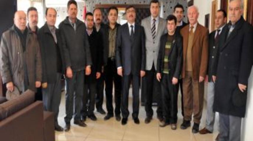 Umre'ye gidecek olan Niğde Belediye Başkanı Akdoğan&rsquo;a ziyaret